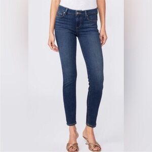 PAIGE Verdugo Skinny Ankle Jeans Stretch Size 28 Eunice Medium Wash Chic Preppy